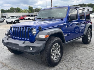 2018 Jeep Wrangler Unlimited Sport
