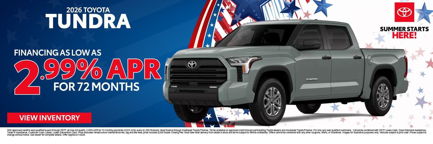 2026 Toyota Tundra for Sale in Greenwood, SC