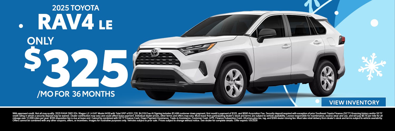 2025 Toyota RAV4 LE for Sale in Greenwood, SC