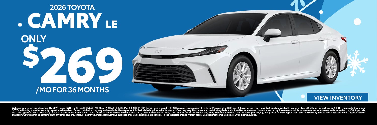 2026 Toyota Camry LE for Sale in Greenwood, SC