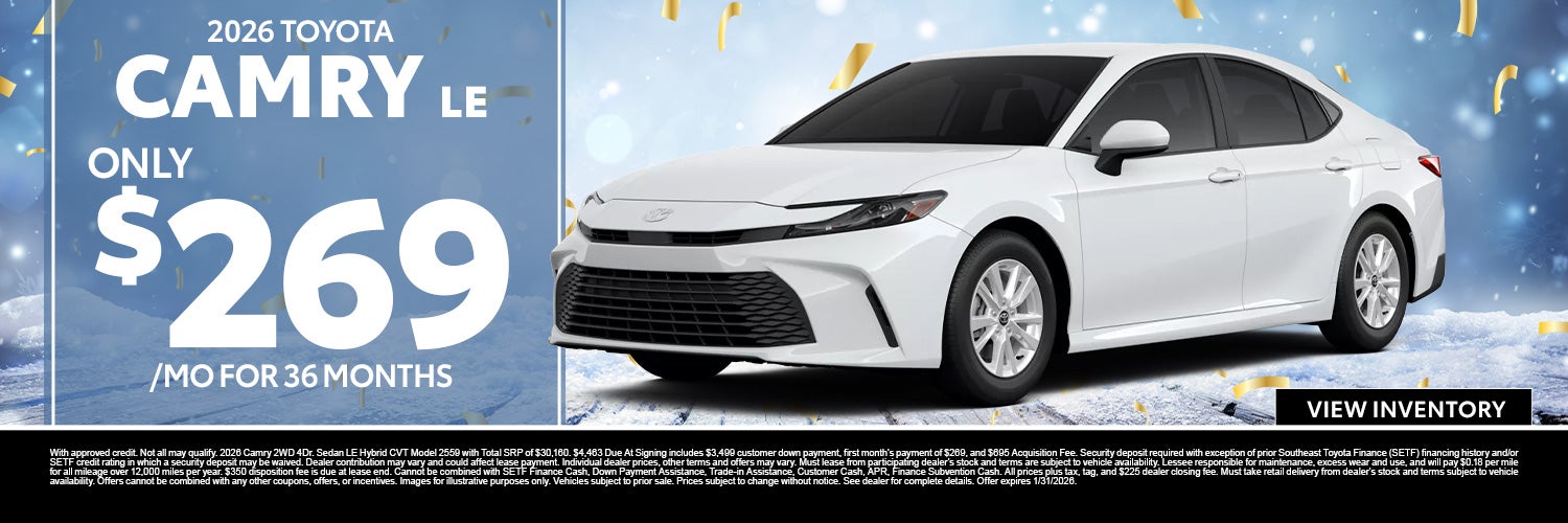 2026 Toyota Camry LE for Sale in Greenwood, SC