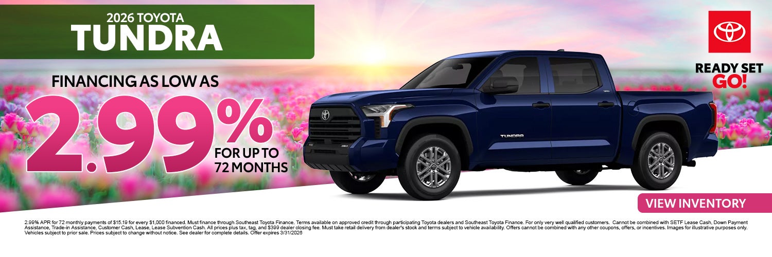 2026 Toyota Tundra for Sale in Greenwood, SC