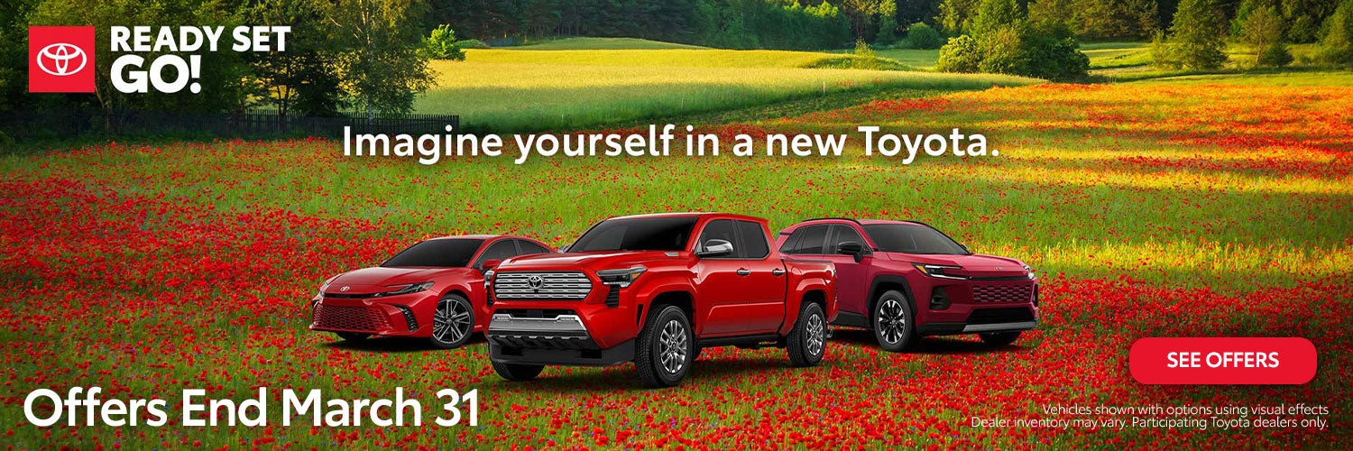 Ready Set Go! Sales Event at Ballentine Toyota