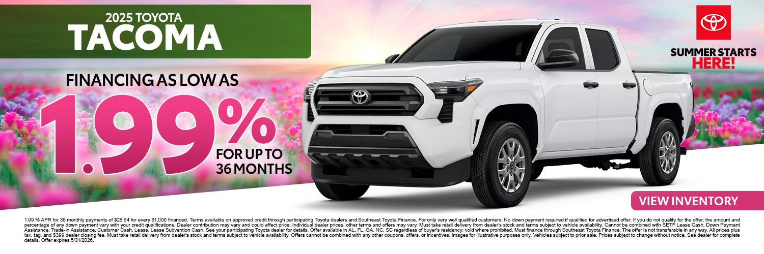 2025 Toyota Tacoma for Sale in Greenwood, SC