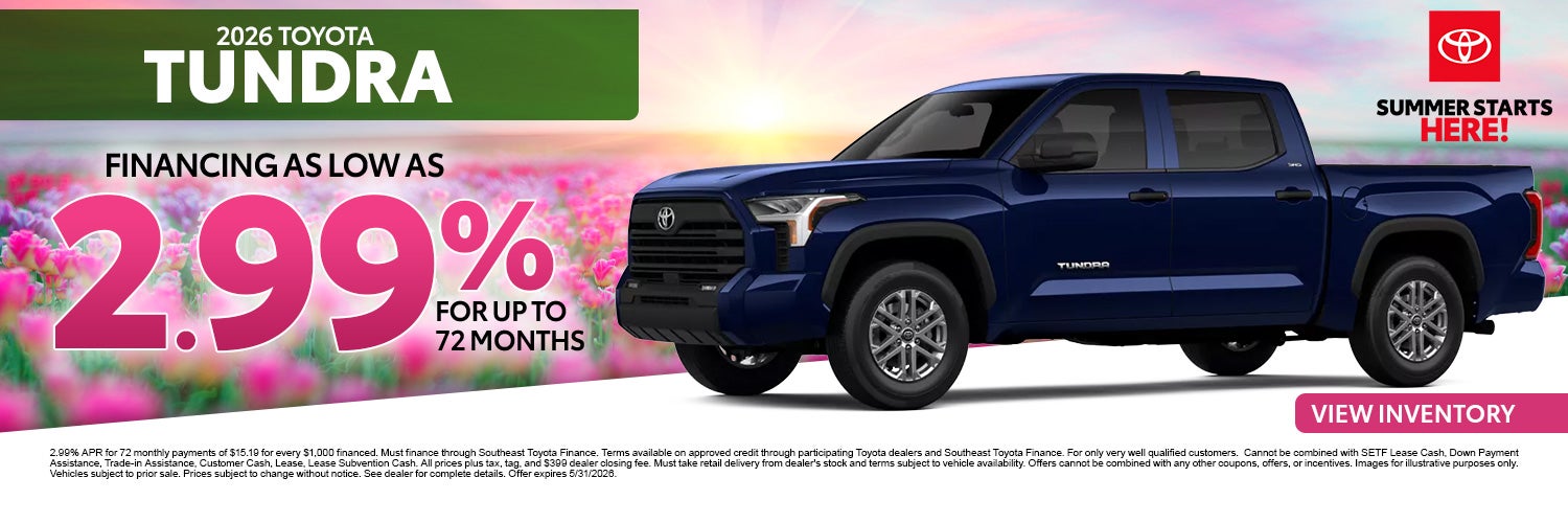 2026 Toyota Tundra for Sale in Greenwood, SC